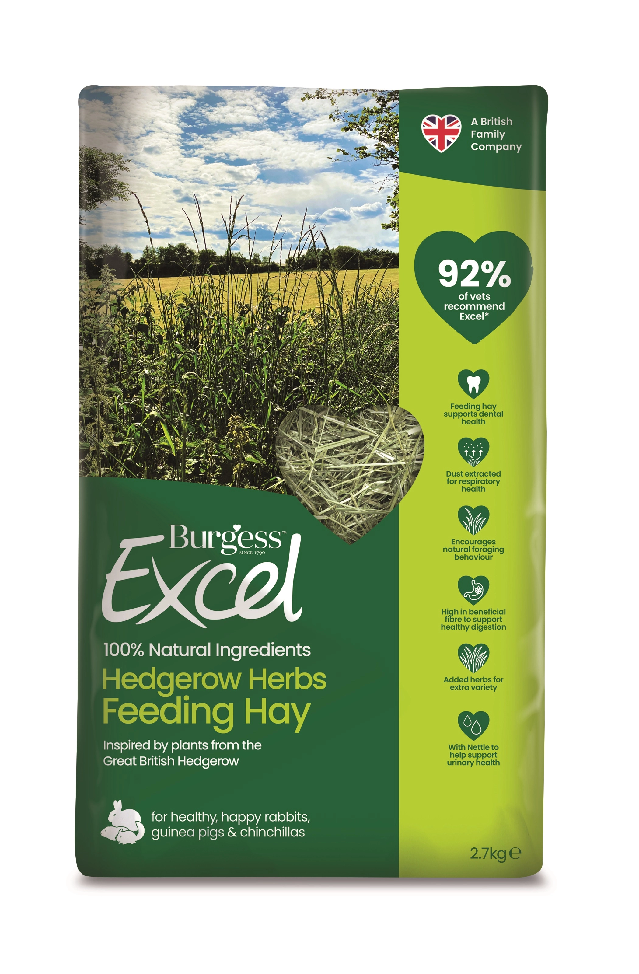 Burgess - Excel Hedgerow Herbs Feeding