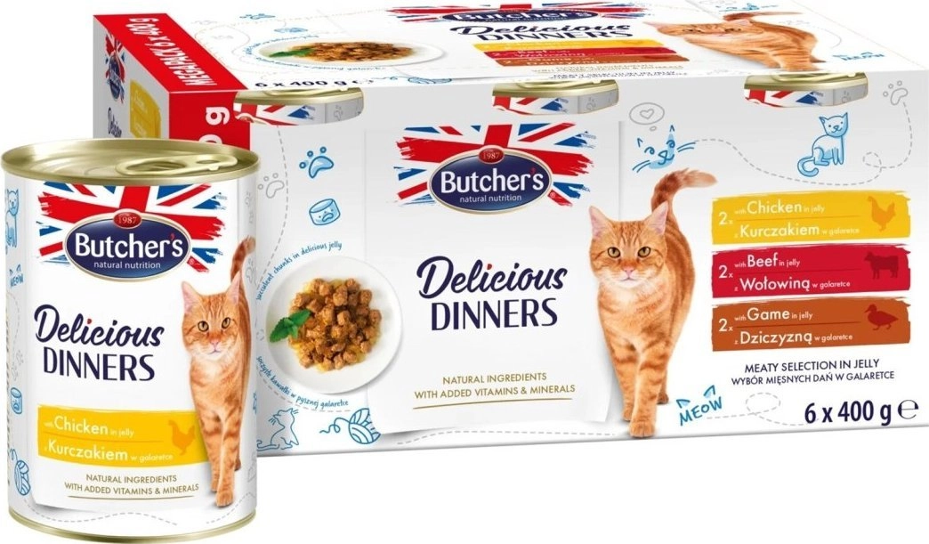 BUTCHER````S Delicious Dinners Meaty selection in