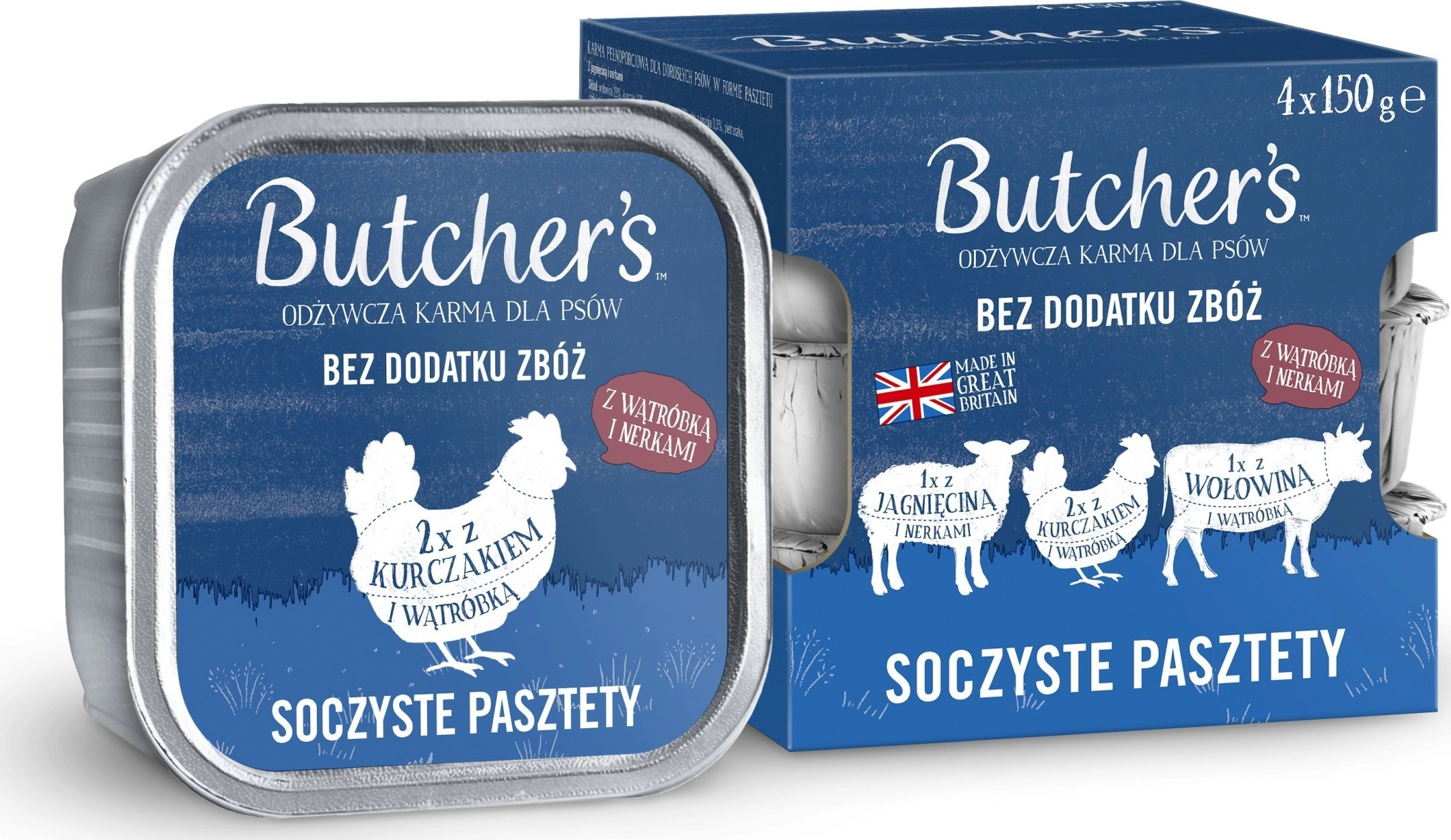 BUTCHER``S Original Mix Juicy pates -