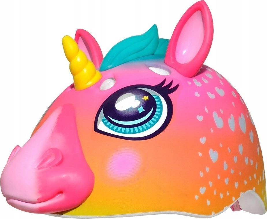 C-PREME Kask dziecięcy juniorski SUPER RAINBOW