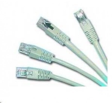 Kabel C-TECH patchcord Cat6  FTP  šedý