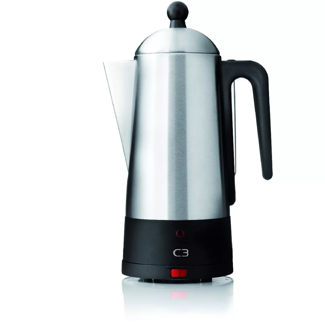 C3 Design Percolator 10 cup  brushed