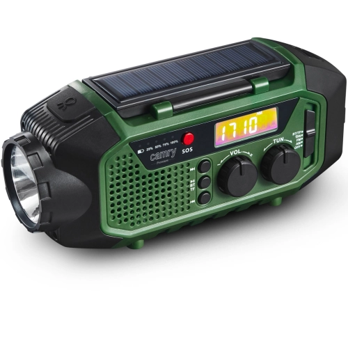 Camry CR 1919 headlamp portable radio-flashlight