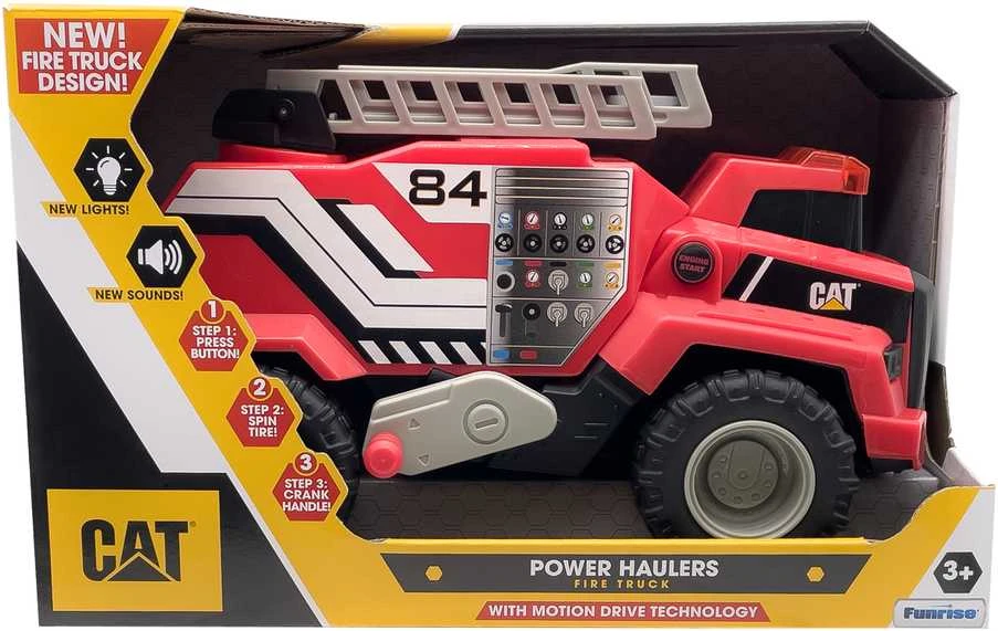 CAT sunkvežimis gaisrininkams Power Haulers Fire