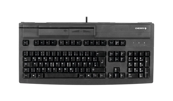CHERRY MultiBoard MX V2 G80-8000 tastatūra Universāls USB QWERTZ Vācu Melns