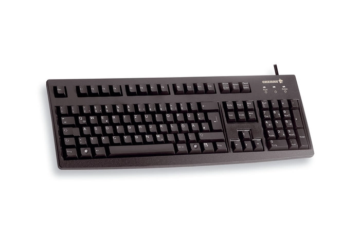 CHERRY G83-6104 tastatūra Universāls USB QWERTY Amerikāņu angļu valoda Melns