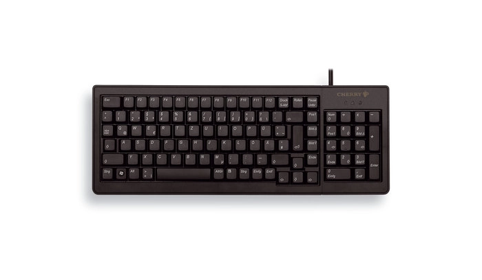 CHERRY XS Pilnīga tastatūra Universāla USB QWERTZ German Black