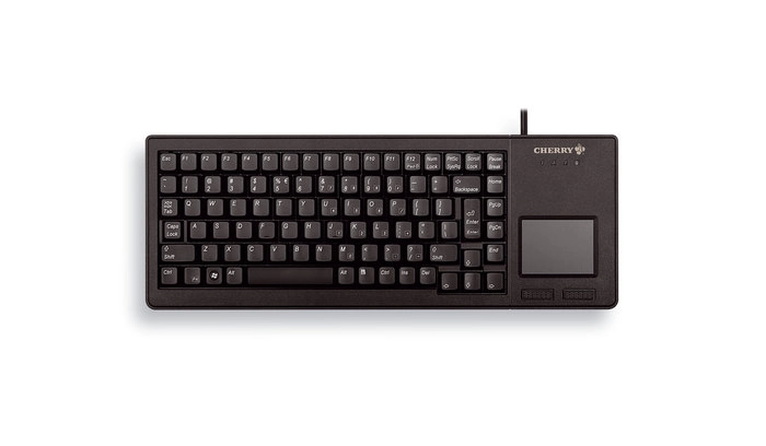 CHERRY XS skārienpaliktņa tastatūra Universāla USB QWERTZ vācu melna