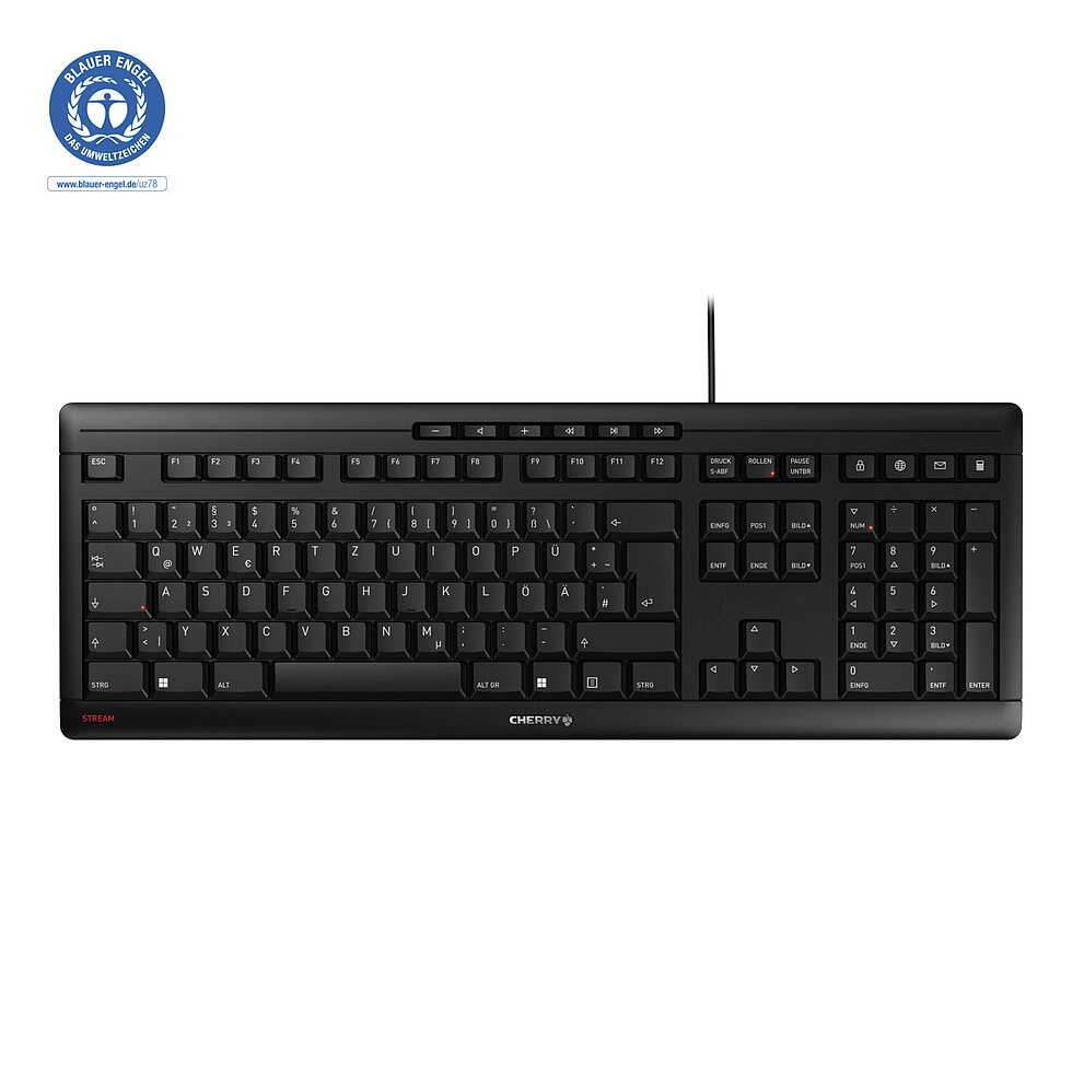 CHERRY STREAM keyboard Home/Office USB QWERTY