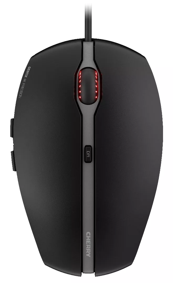 CHERRY GENTIX 4K Corded Mouse Black