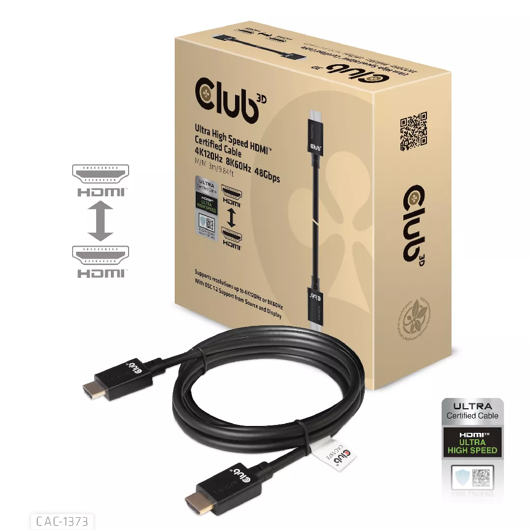 CLUB3D Ultra High Speed HDMI 4K120Hz