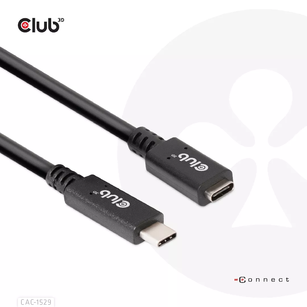 CLUB3D USB Gen1 Type-C Extension Cable
