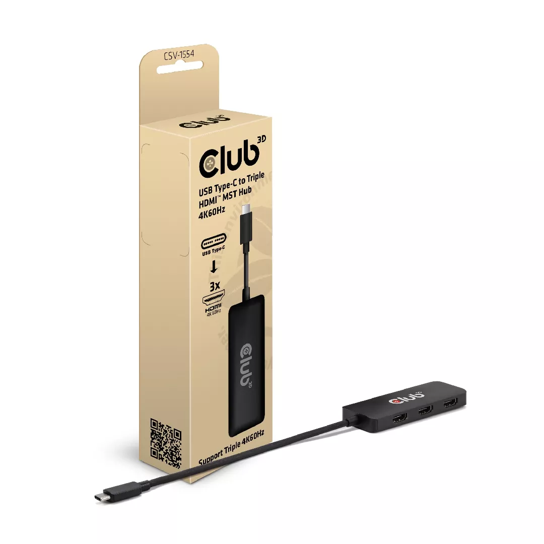 CLUB3D CSV-1554 interface hub USB Type-C