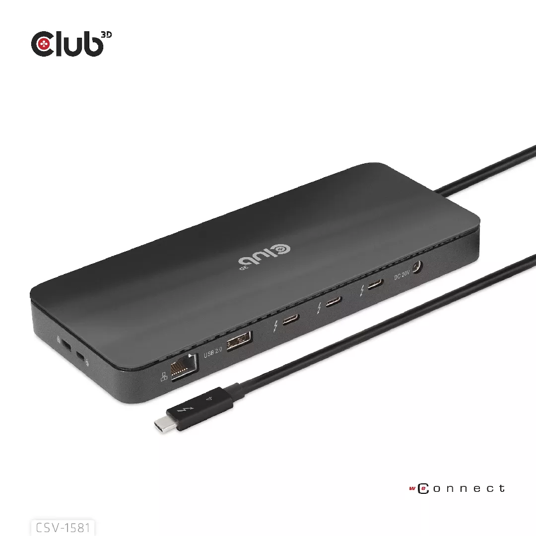 CLUB3D Thunderbolt 4 Certified 11-in-1 Docking