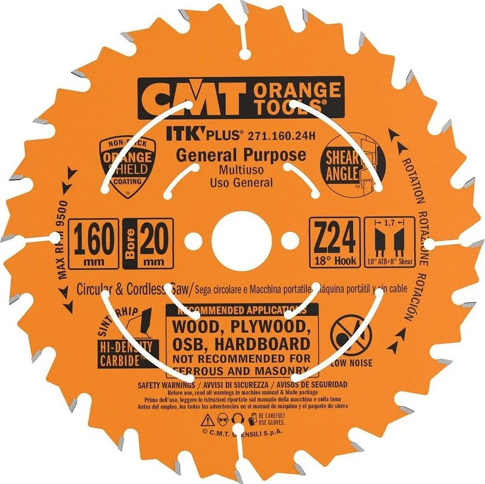 ITK UNIVERSAL SAW D=160 F=20 Z=24