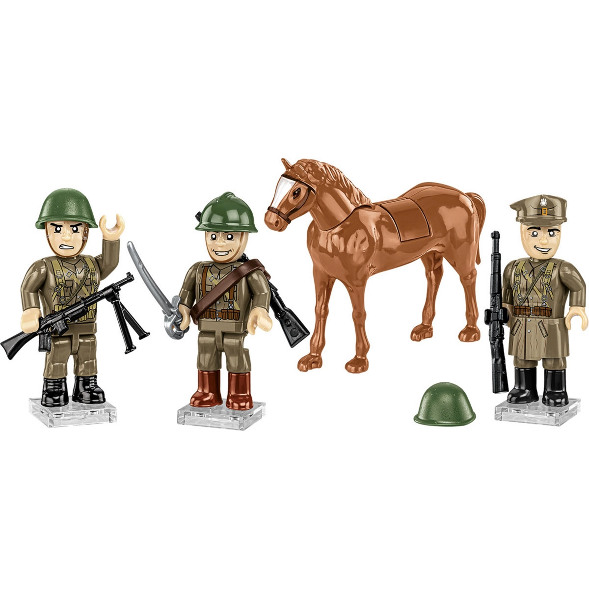 COBI HC WWII Polscy ułani 3fig