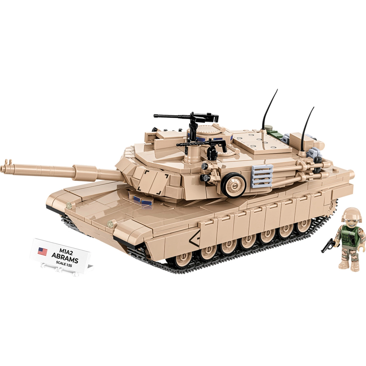 COBI M1A2 Abrams 5902251026325 COBI-2632 WPCBKS0CJI26325