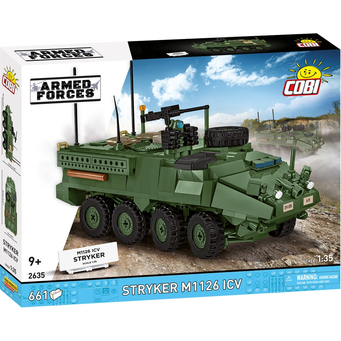 Klocki Stryker M1126 ICV 661 klocków