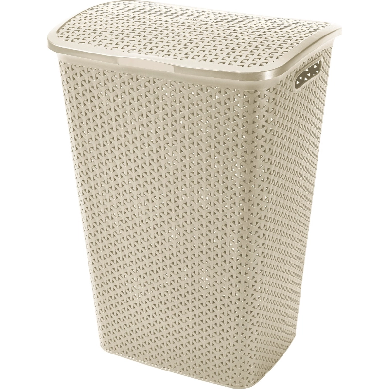 Veļas kaste My Style 55L krēmkrāsā