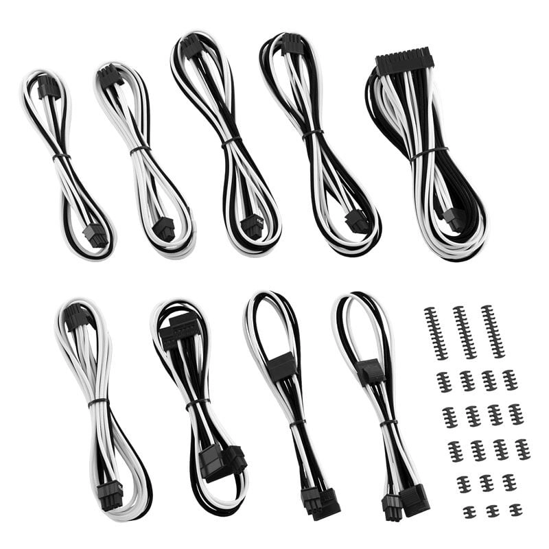 CableMod Cable Set  Black and White