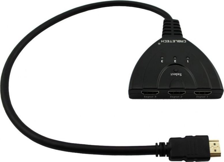 Cabletech Rozdzielacz HDMI switch ZLA0310 5901890013116