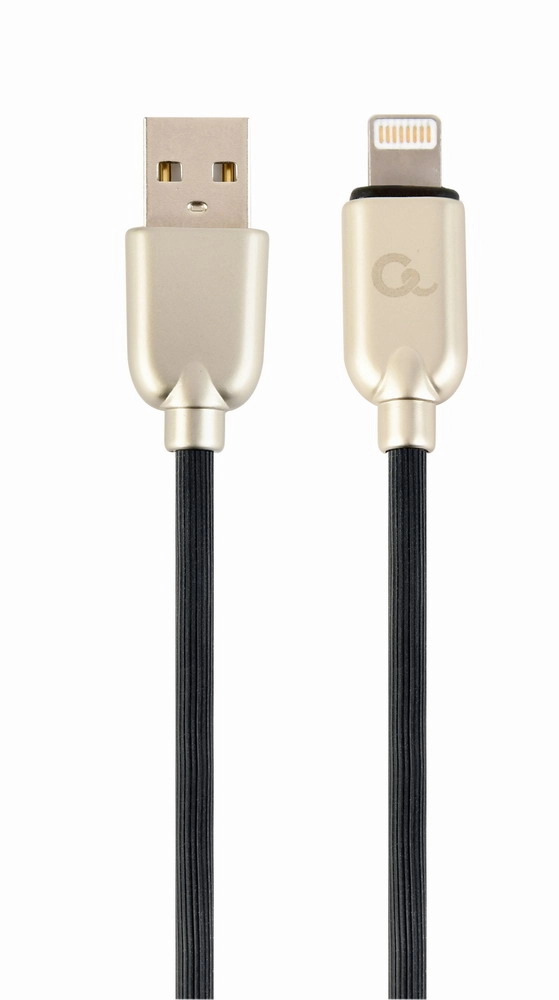 Cablexpert CC-USB2R-AMLM-1M lightning cable Black CC-USB2R-AMLM-1M