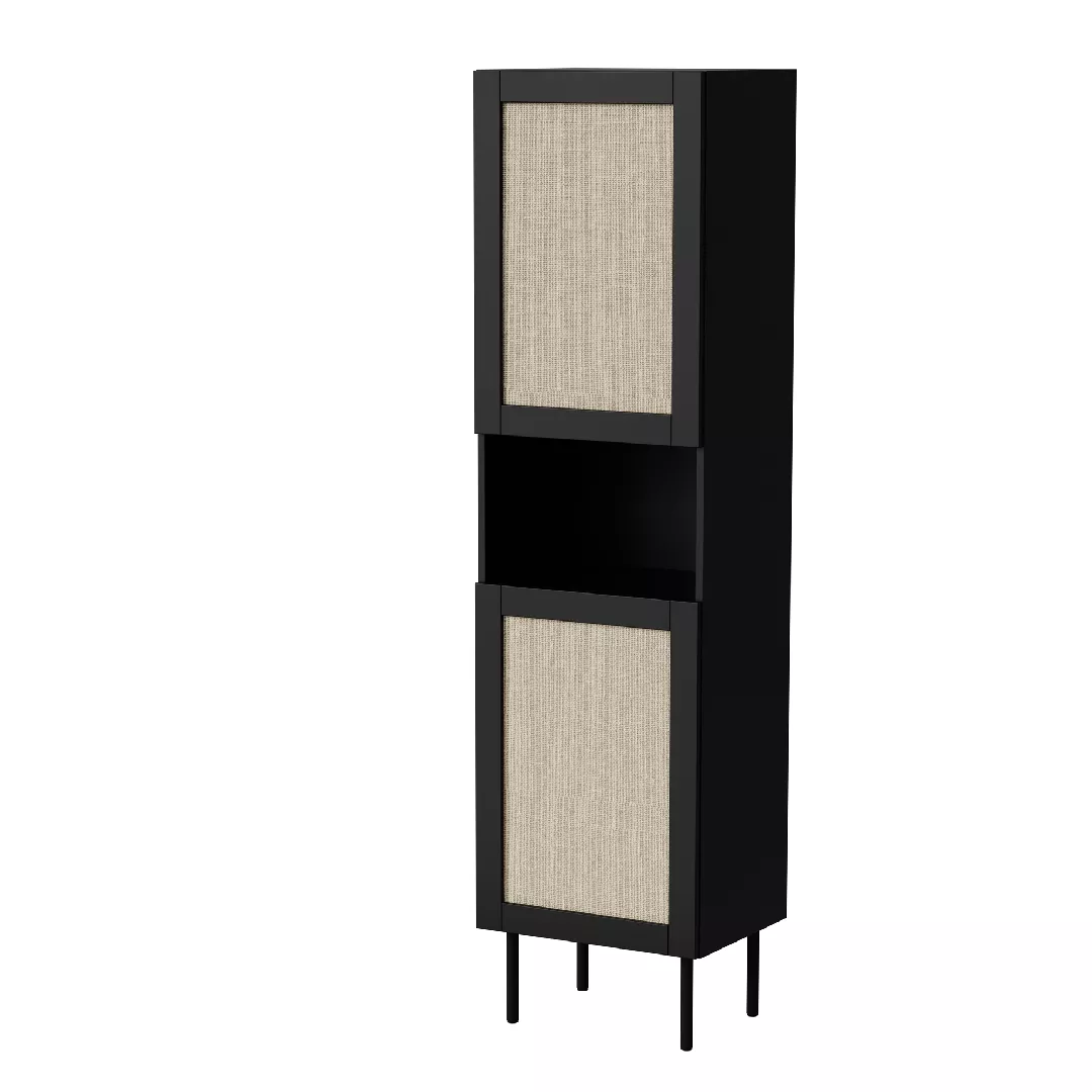 Cama Cabinet JUTA 50x39.5x190 black
