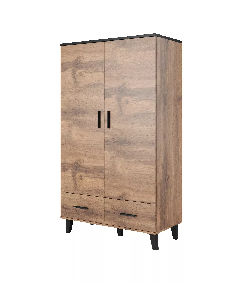 Cama wardrobe LOTTA 2D2D wotan oak