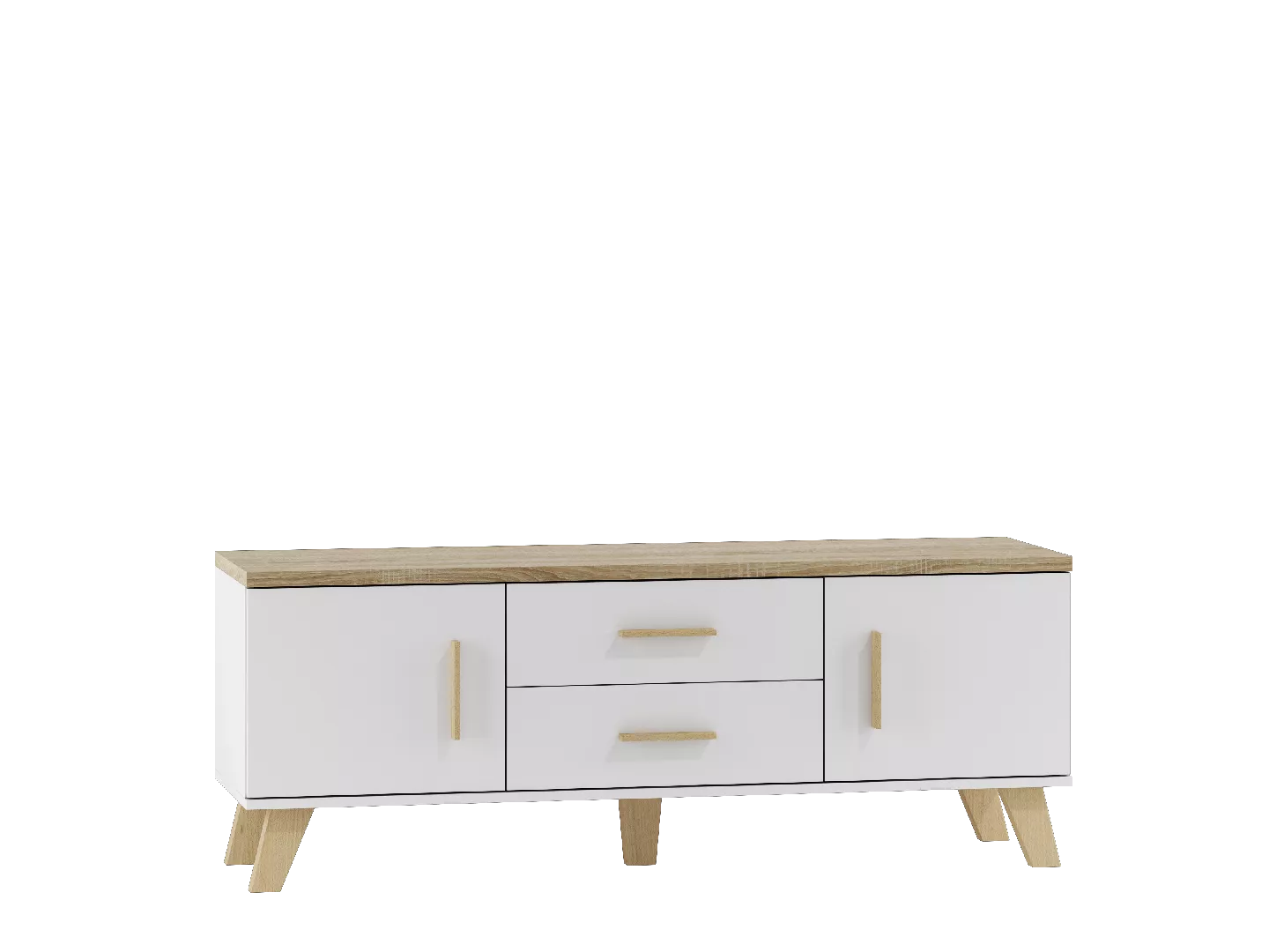 Cama RTV stand LOTTA 140cm white