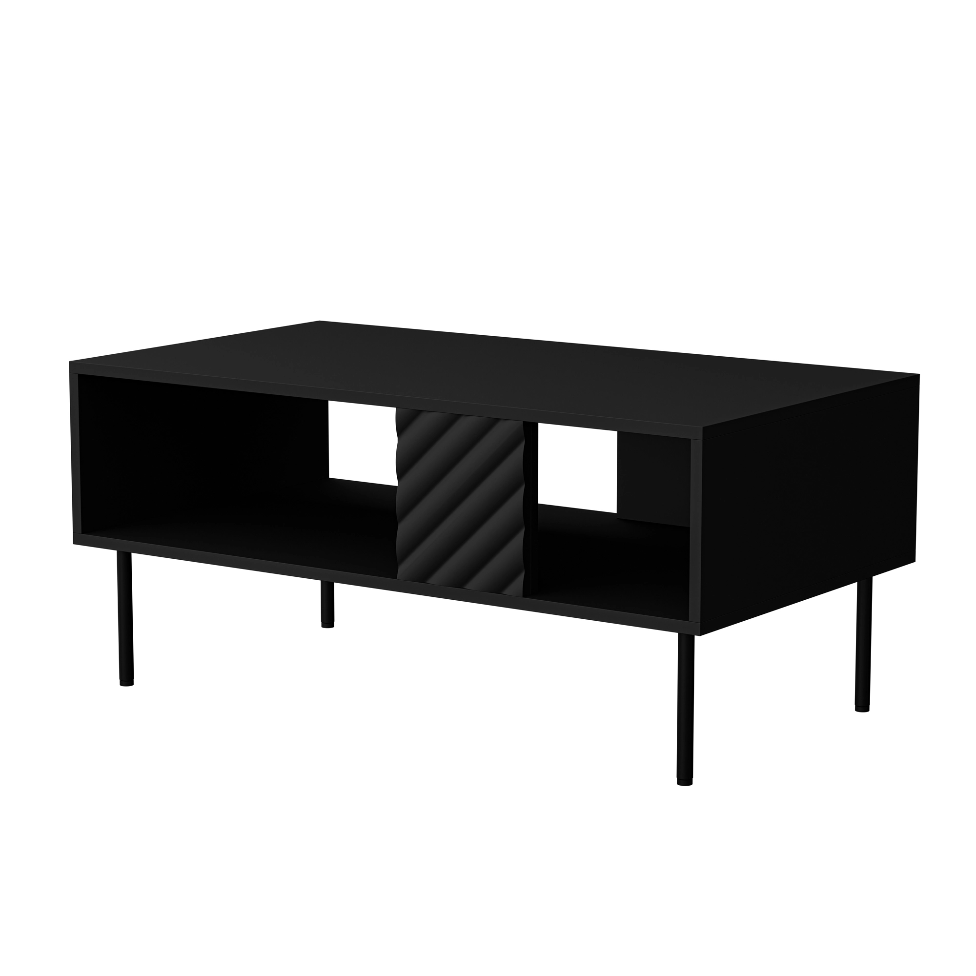 Cama LUCCA bench/table 100x55x46 black 490376