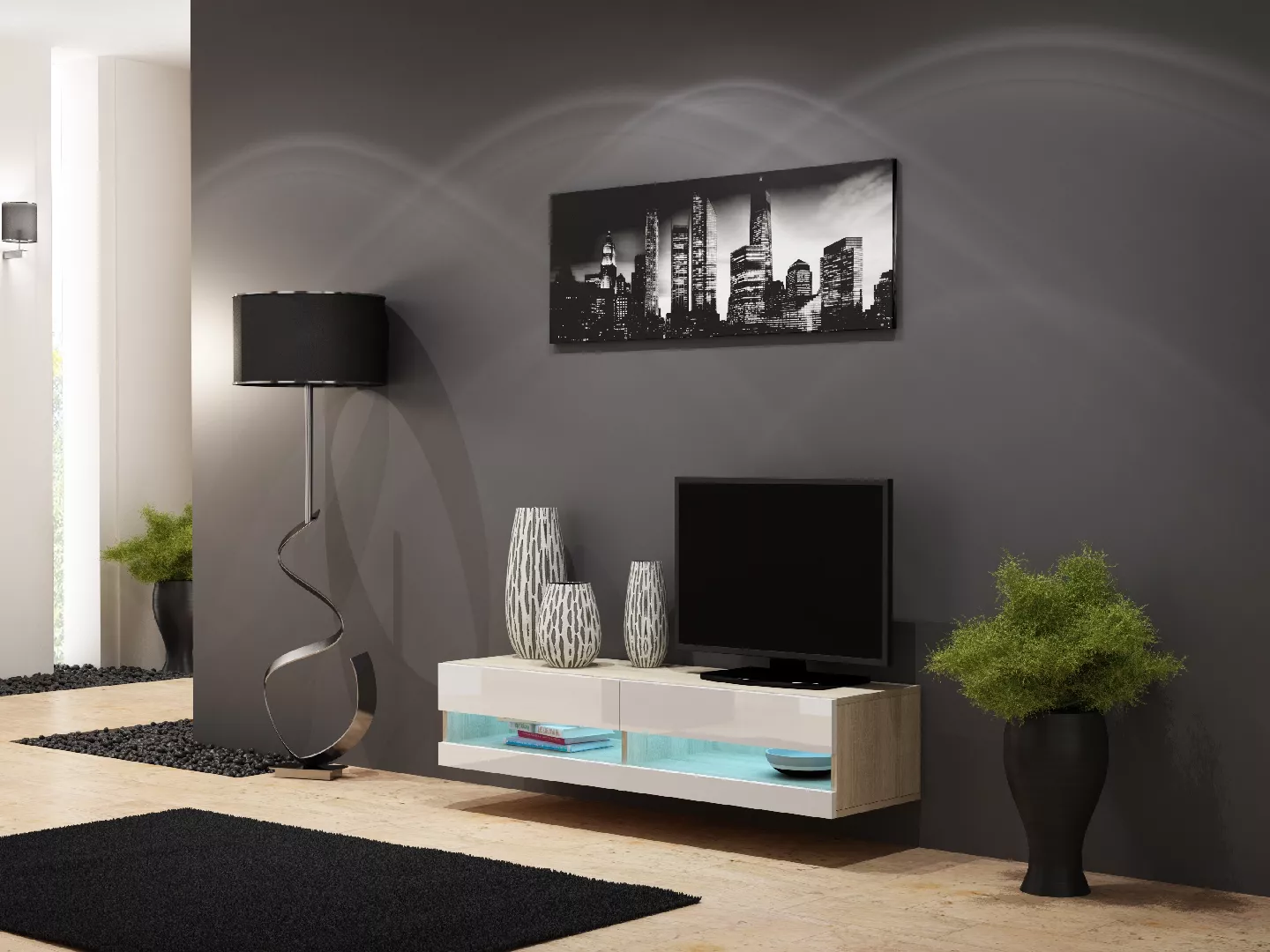 Cama TV stand VIGO NEW 30/140/40