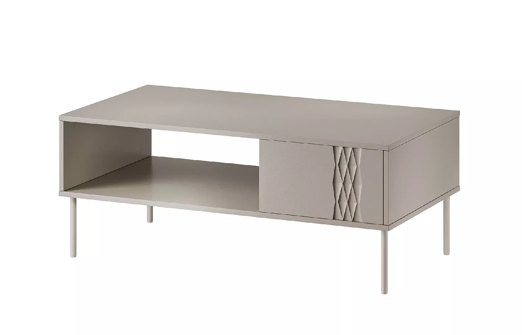 Cama TRESSE bench/table 110x60x40 cashmere matt