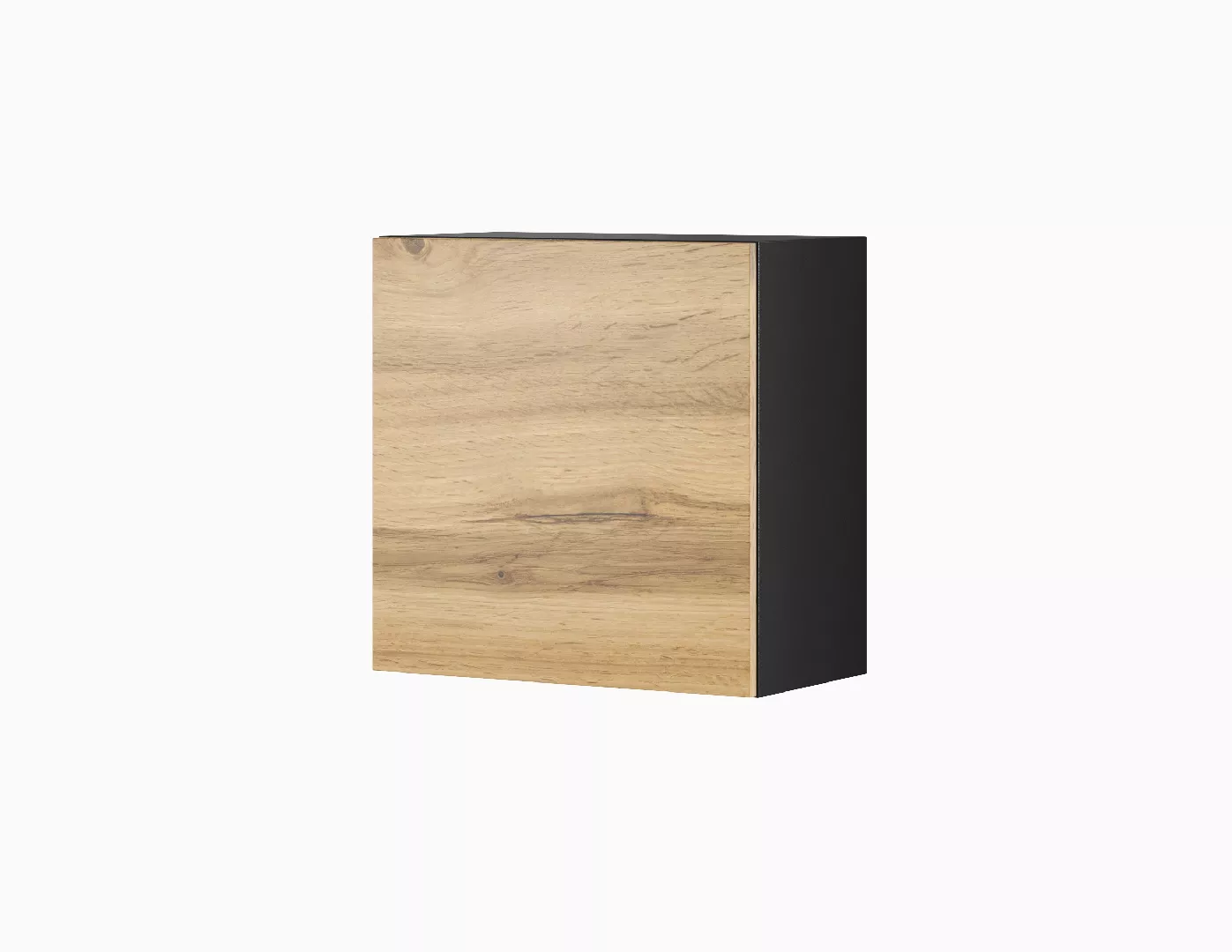 Cama square cabinet VIGO 50/50/30 black/wotan