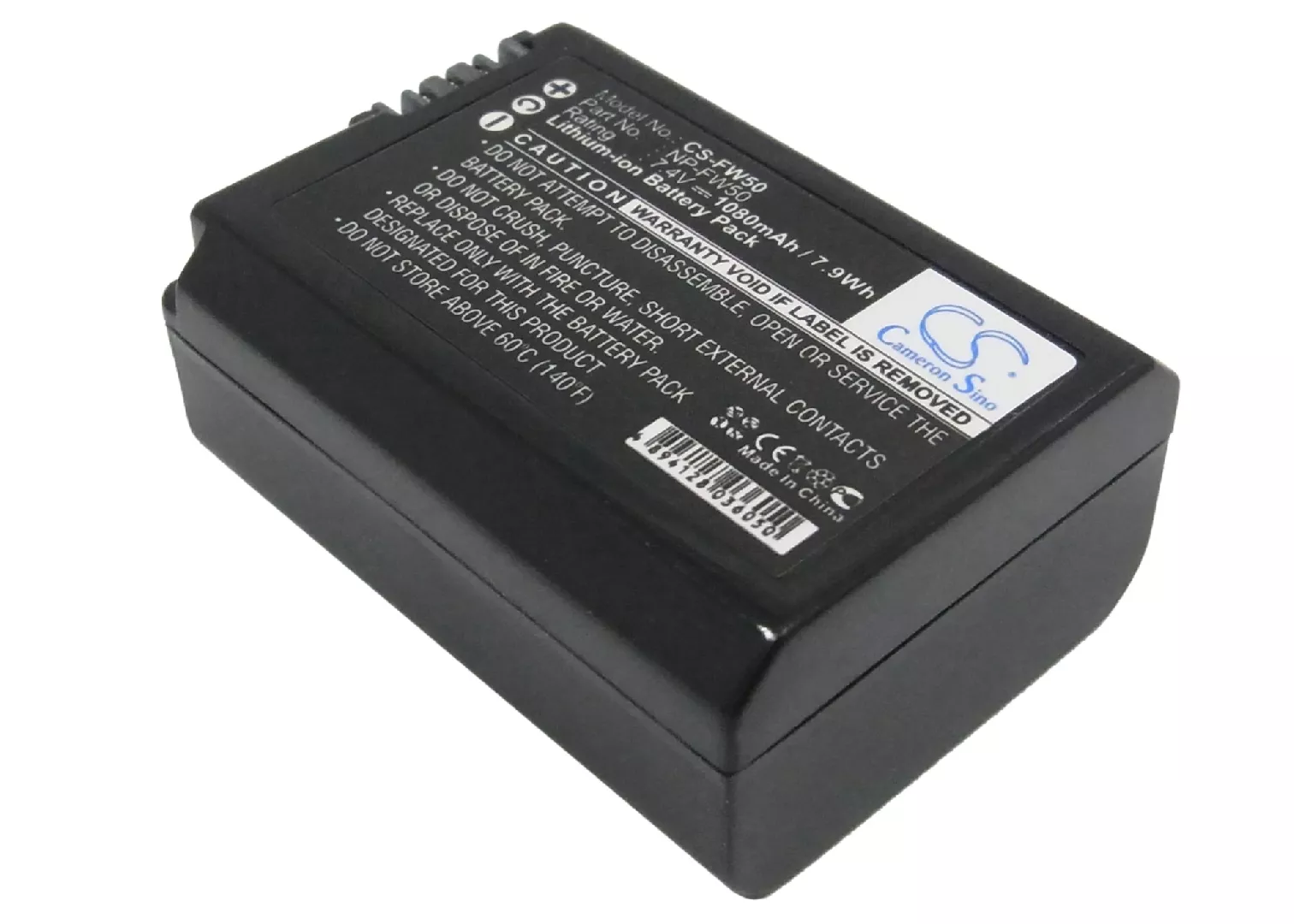 Cameron Sino 7.4V  Li-ion  1080mAh