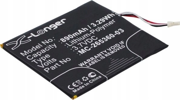 Cameron Sino Rechargeable Battery Type Mc-265360-03