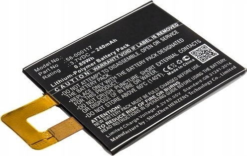 Cameron Sino Akumulator Bateria Typ 58-000117