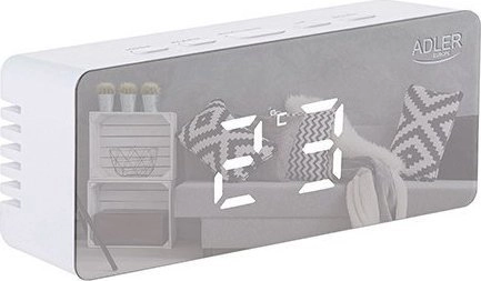 Adler Alarm Clock AD 1189W White