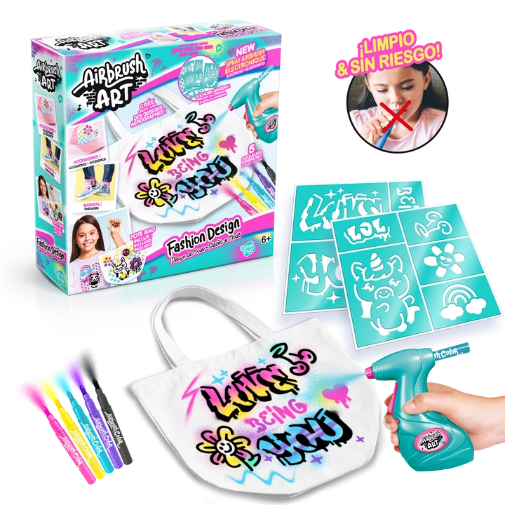 Canal Toys Airbrush Art Fashion Design