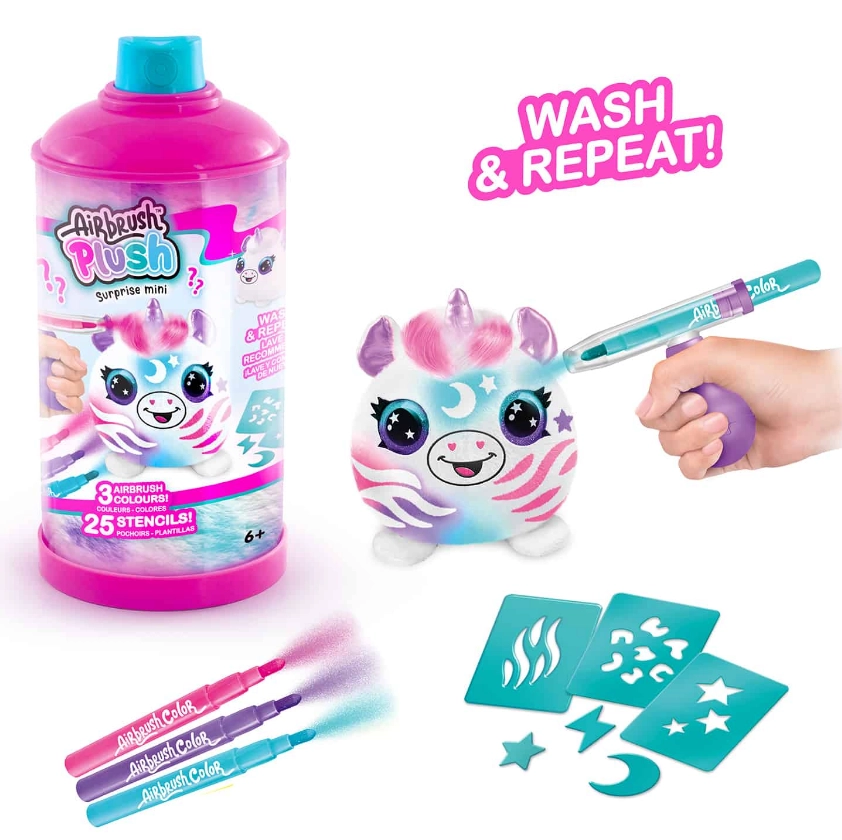 Canal Toys Airbrush Plush Surprise 3555801287794