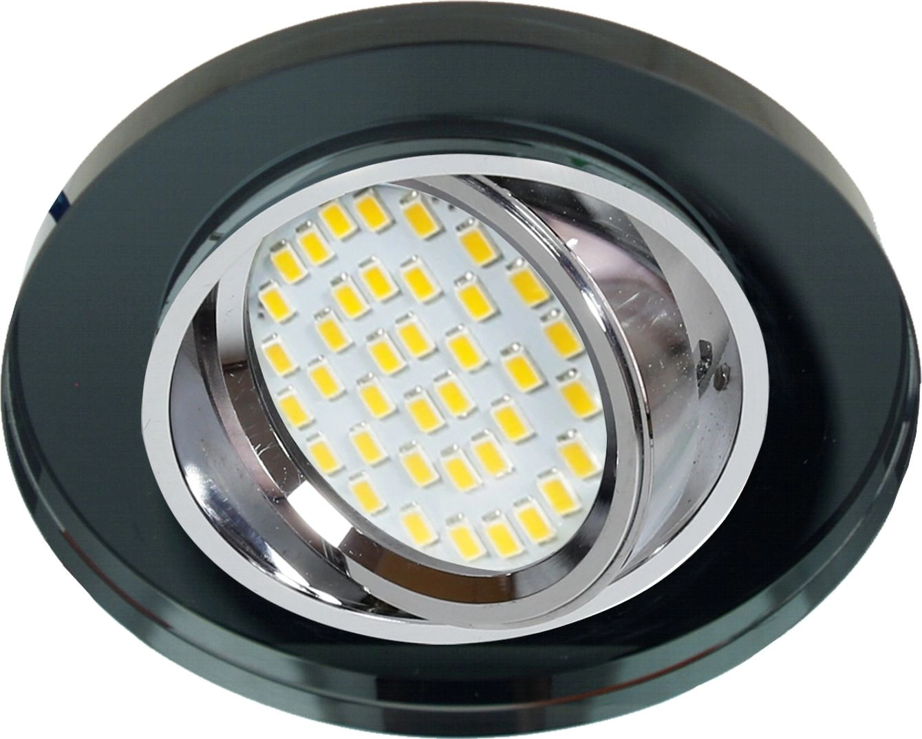 Candellux Ceiling fixture with halogen eyelet