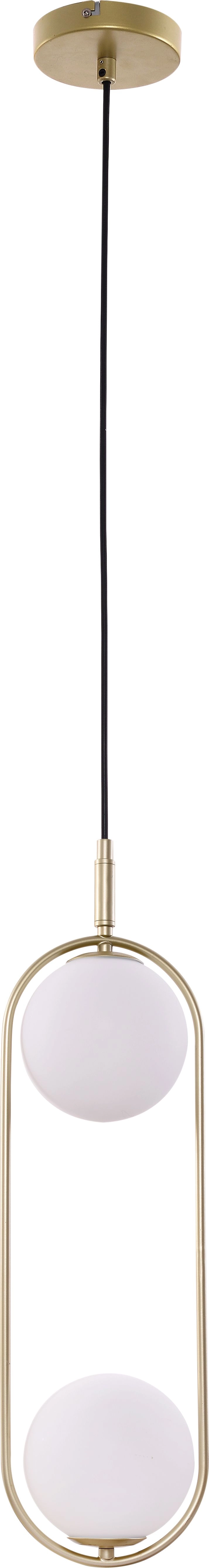 Candellux CORDEL modern brass hanging lamp