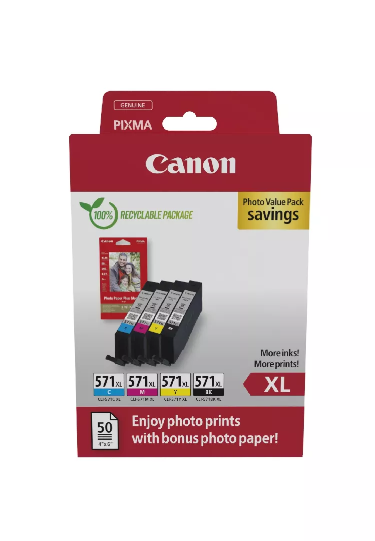 Canon 0332C006 ink cartridge 4 pc(s)
