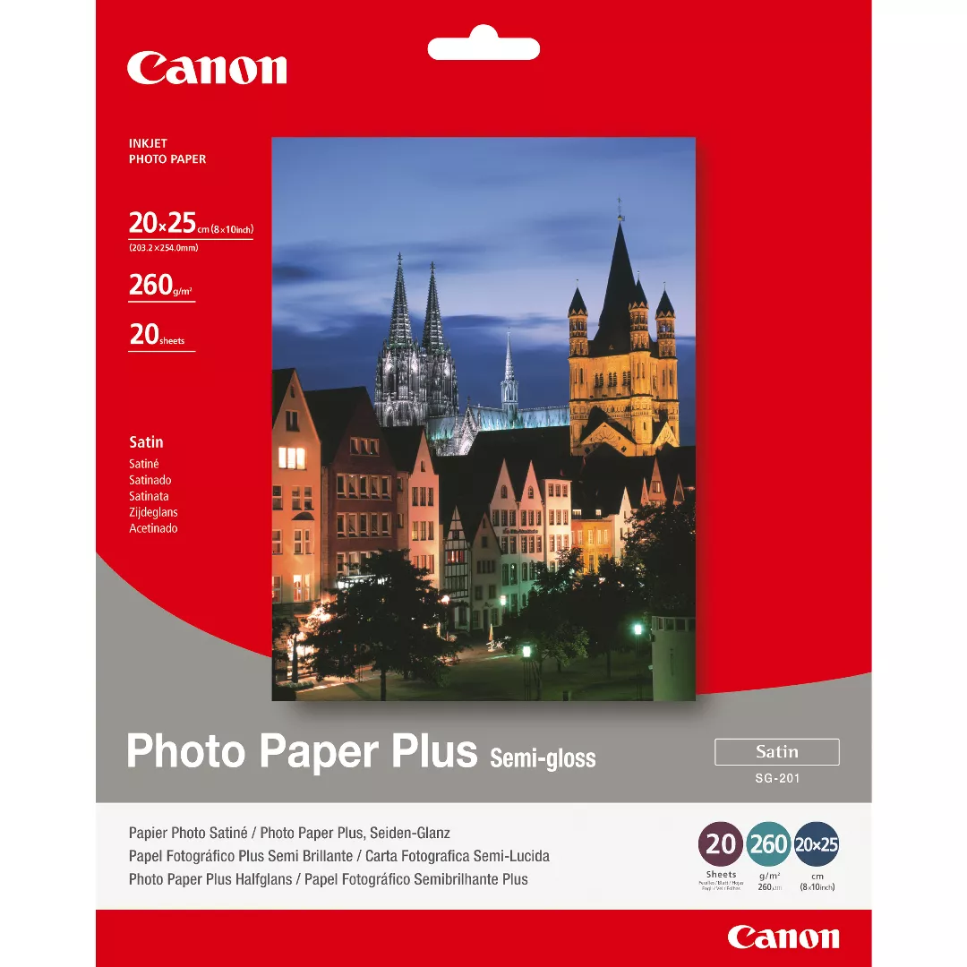 Canon SG-201 Semi-Gloss Photo Paper Plus