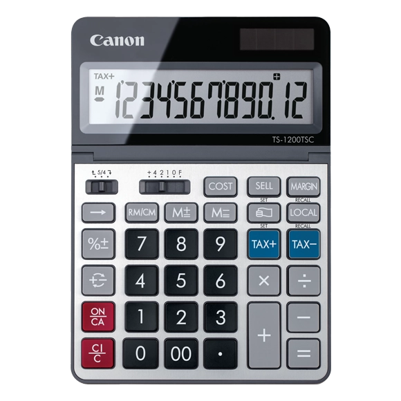 Canon TS-1200TSC calculator Desktop Basic Metallic