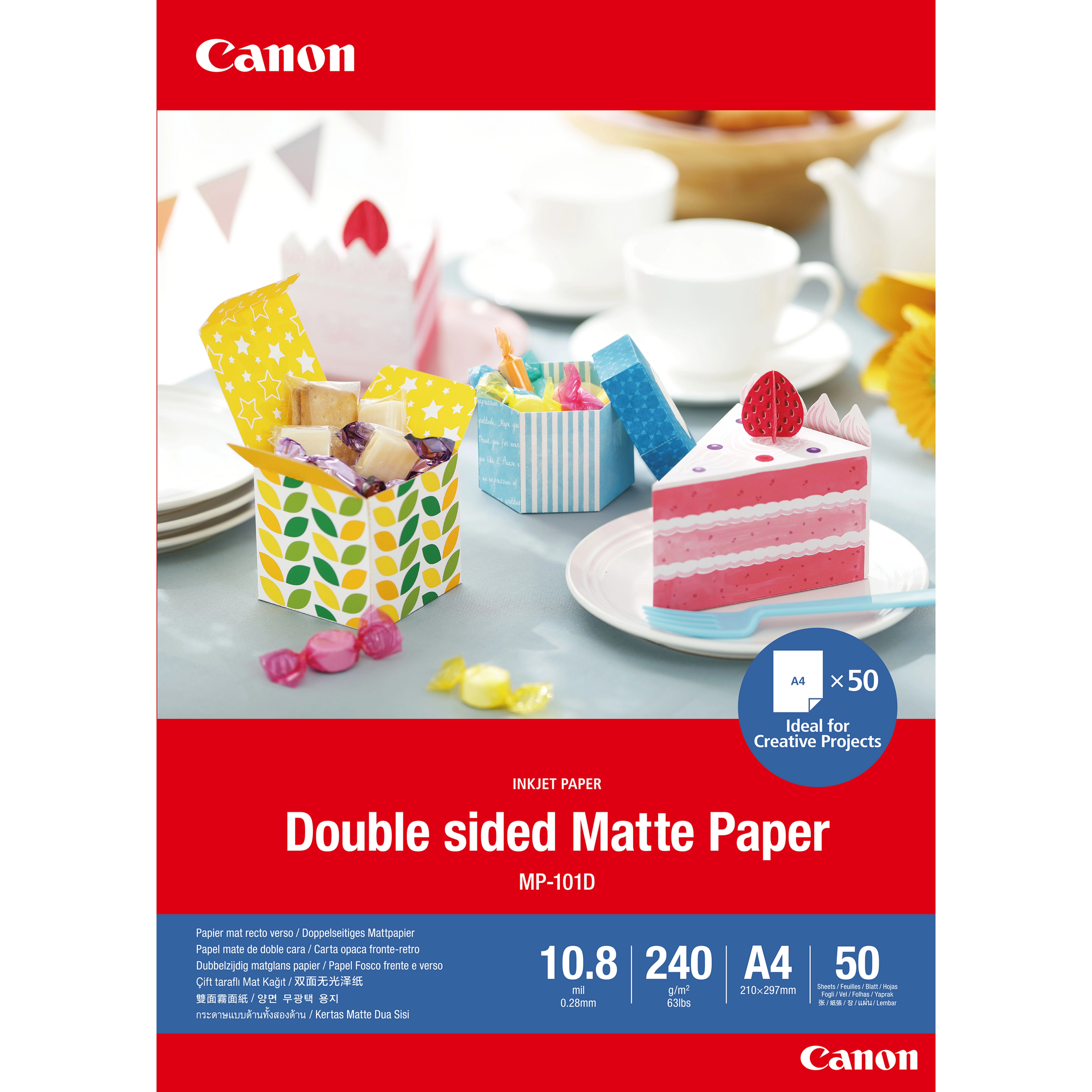 Canon MP-101D Double-sided Matte Paper  A4