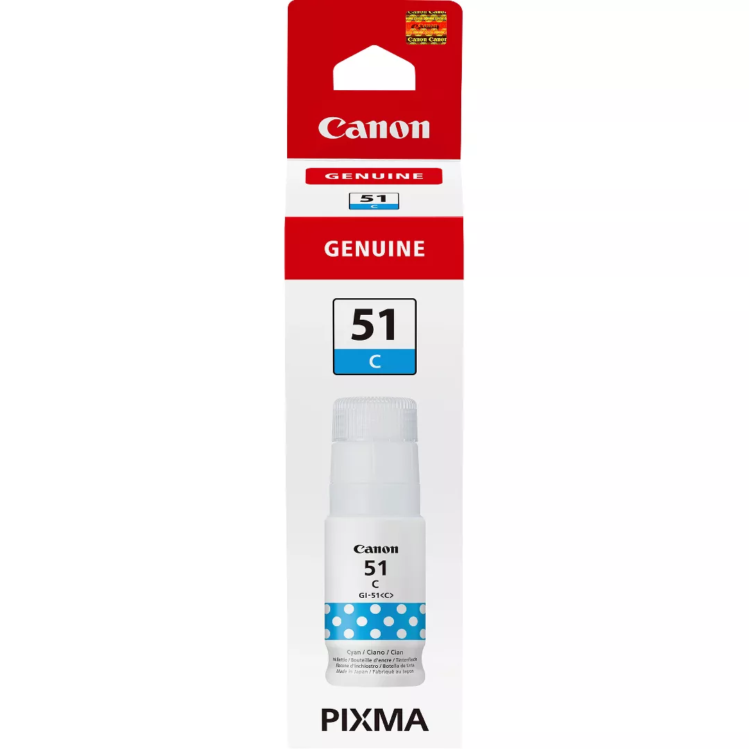 Canon GI-51C  Ink Bottle  Cyan 4546C001