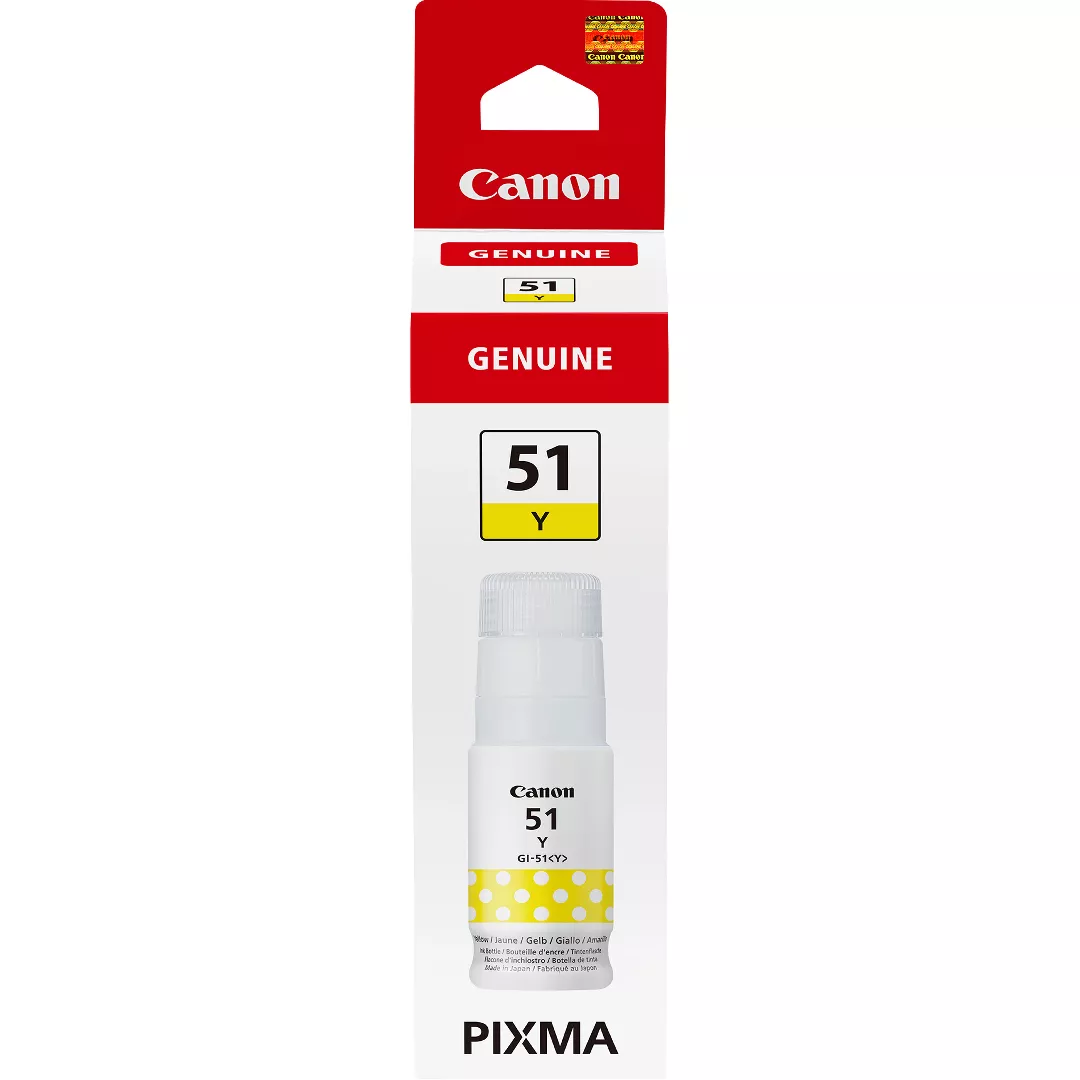 Canon GI-51Y  Ink Bottle  Yellow 4548C001