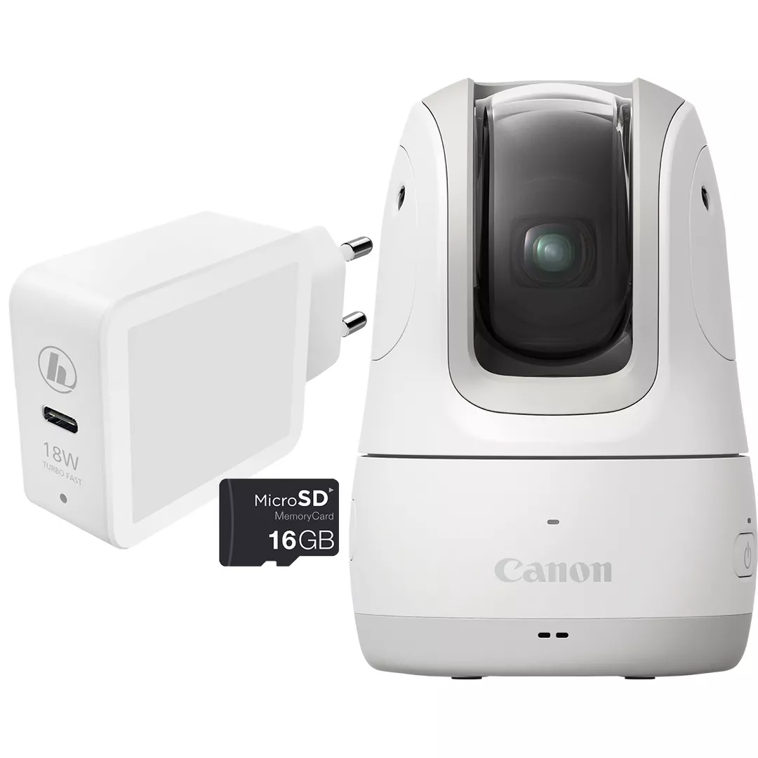 Canon PowerShot PX Essential Kit, white