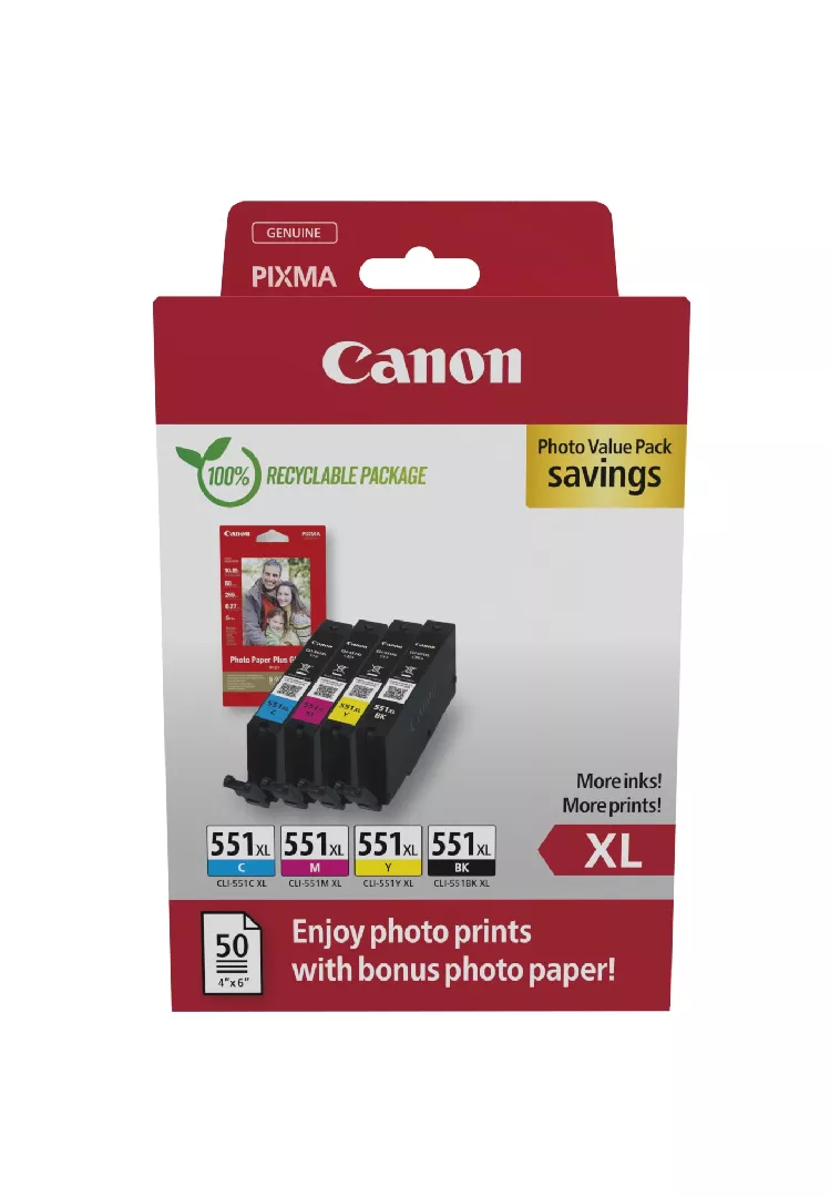 Canon 6443B008 ink cartridge 4 pc(s)