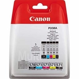 Canon PGI-570BK / CLI-571 BK/C/M/Y Ink